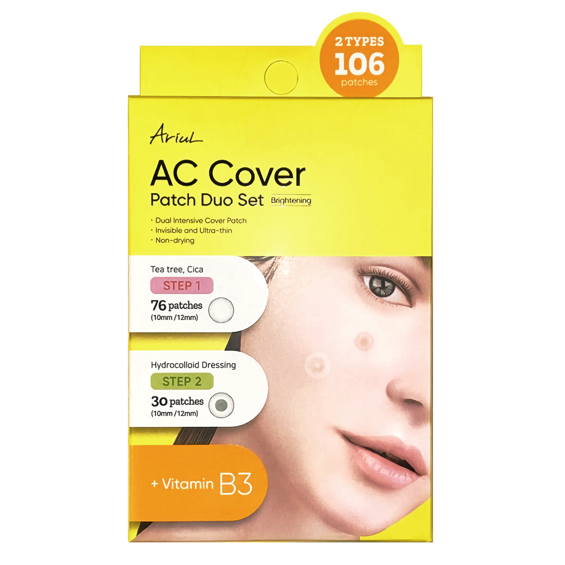 Ariul AC Cover Patch Duo Set Brightening
