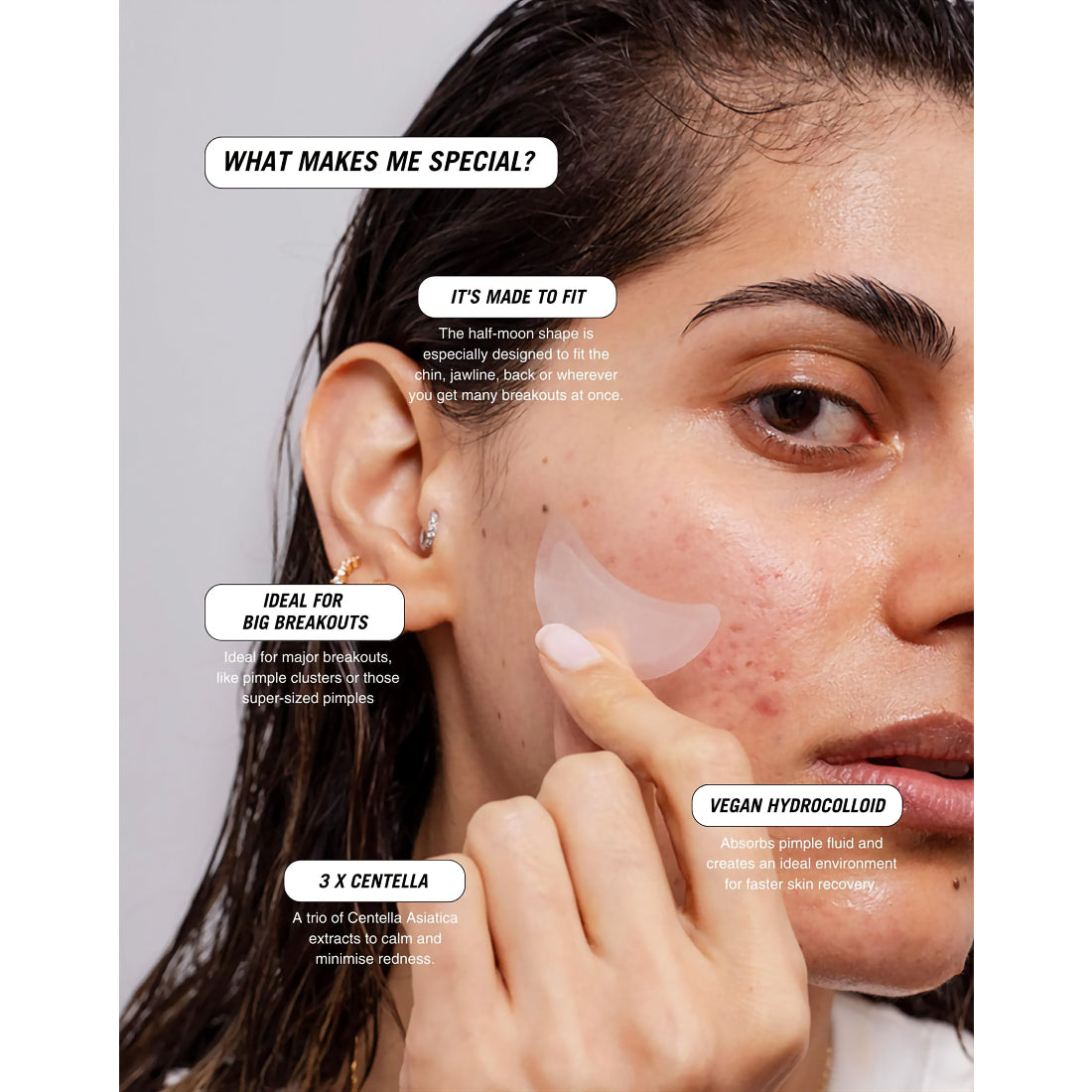 Common Clouds Moon Pimple Patch XL info