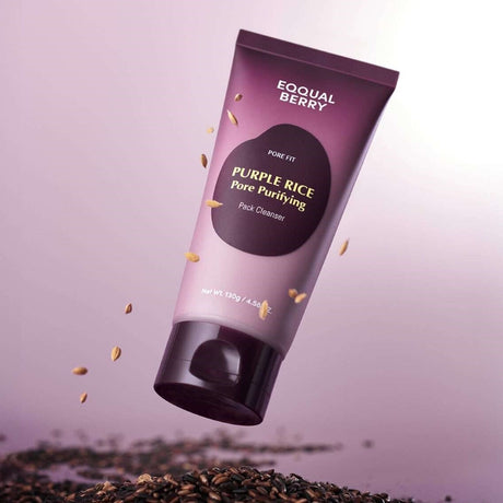 Eqqualberry purple rice pack foam