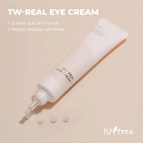 Isntree TW-Real Eye Cream info ja koostumus