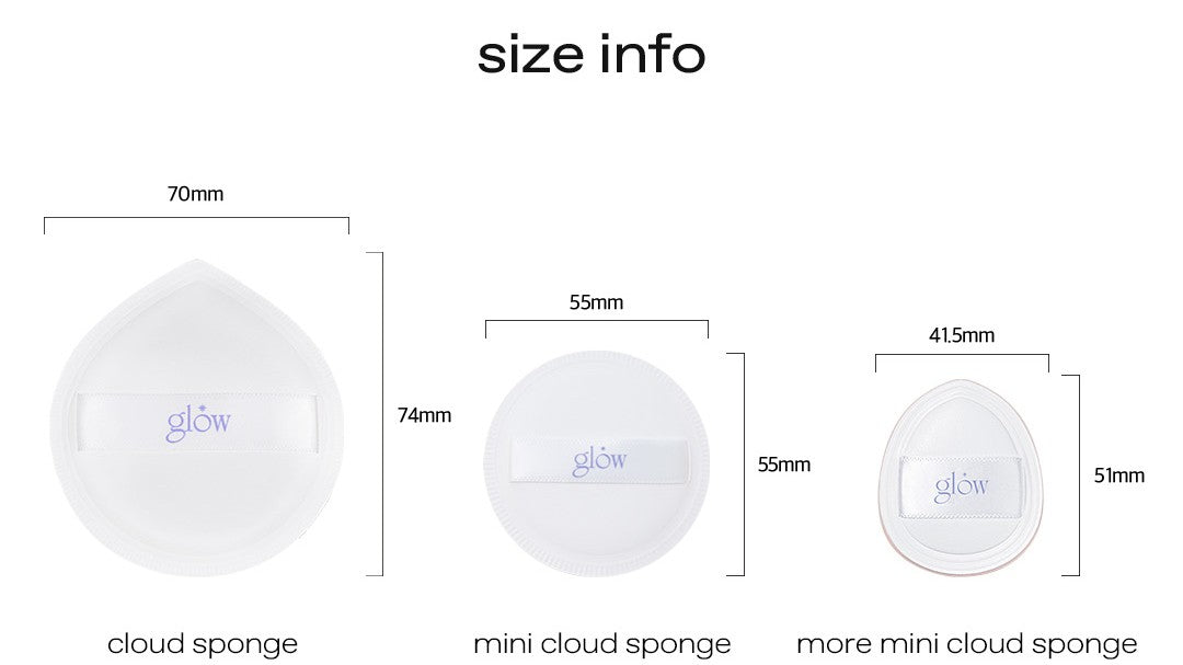 [glow] cloud sponge