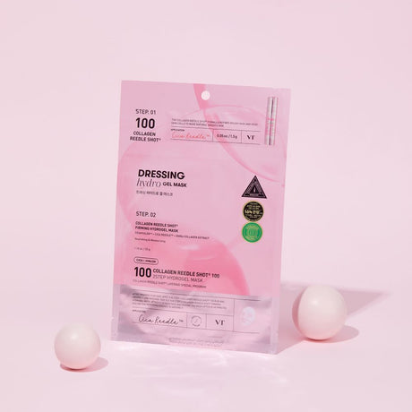 [VT Cosmetics] Collagen Reedle Shot 100 2Step Hydrogel Mask