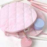 [AOU] Quilted Velvet Pouch
