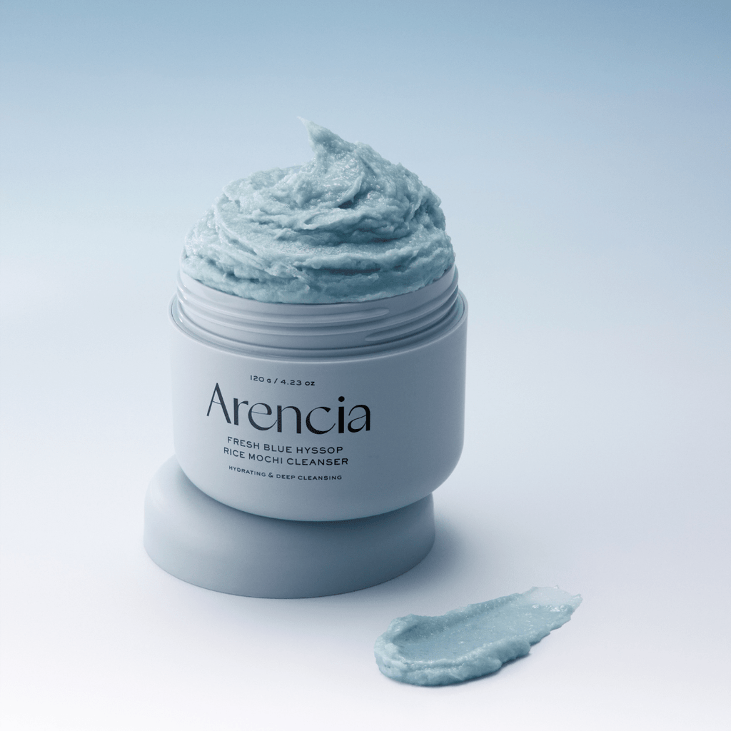 [Arencia] Fresh Blue Hyssop Rice Mochi Cleanser