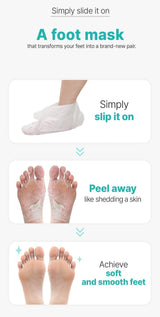 [Ariul] Smooth & Pure Foot Peeling Mask Nourishing (2 Pairs)