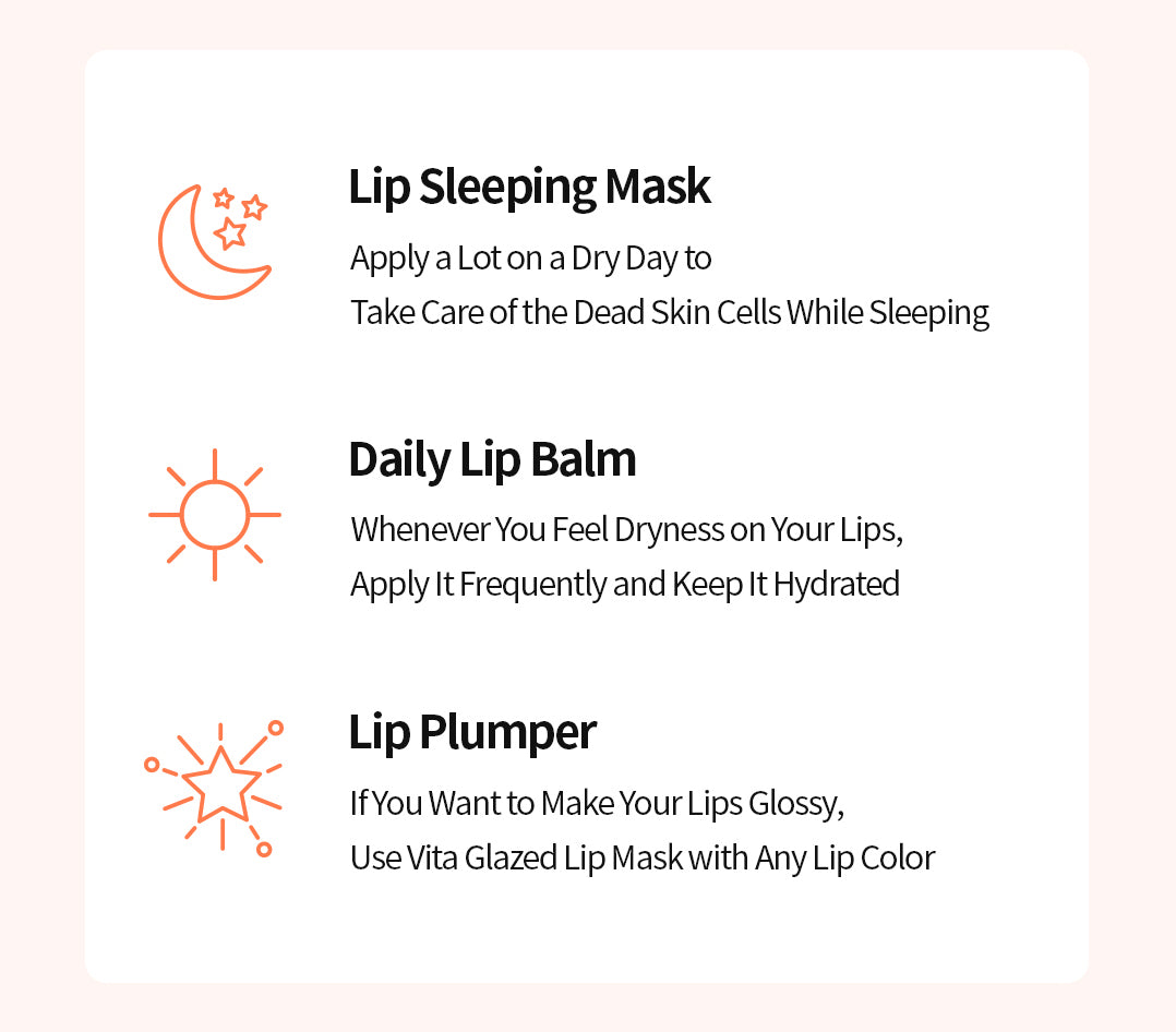 [Tocobo] Vita Glazed Lip Maske