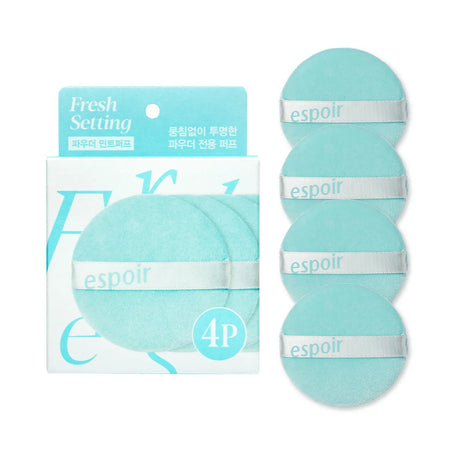 [espoir] Fresh Setting Powder Mint Puff (4ea)