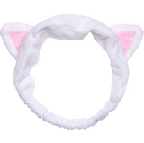 [I Dew Care] White Cat Headband