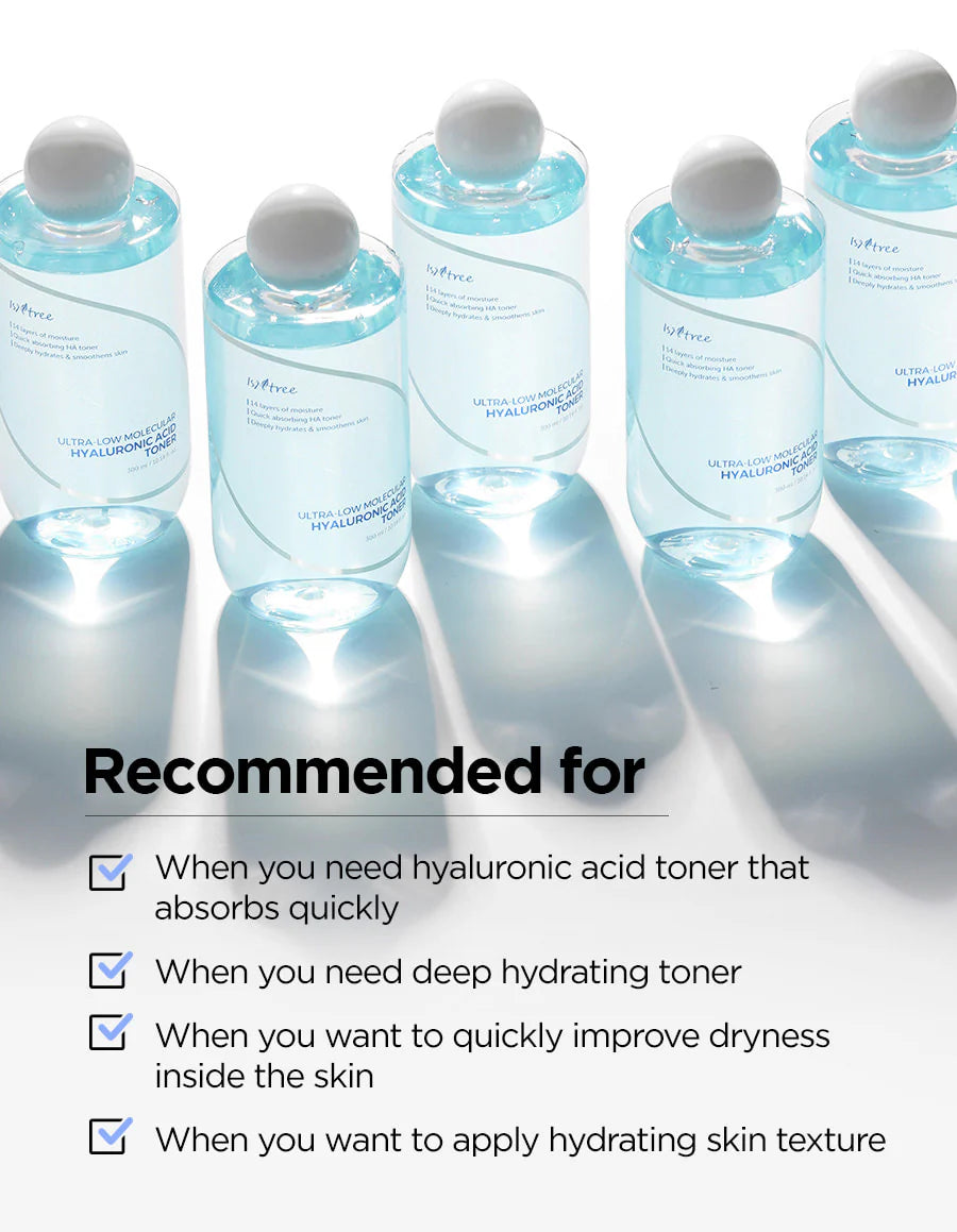[Isntree] Ultra-Low Molecular Hyaluronic Acid Toner