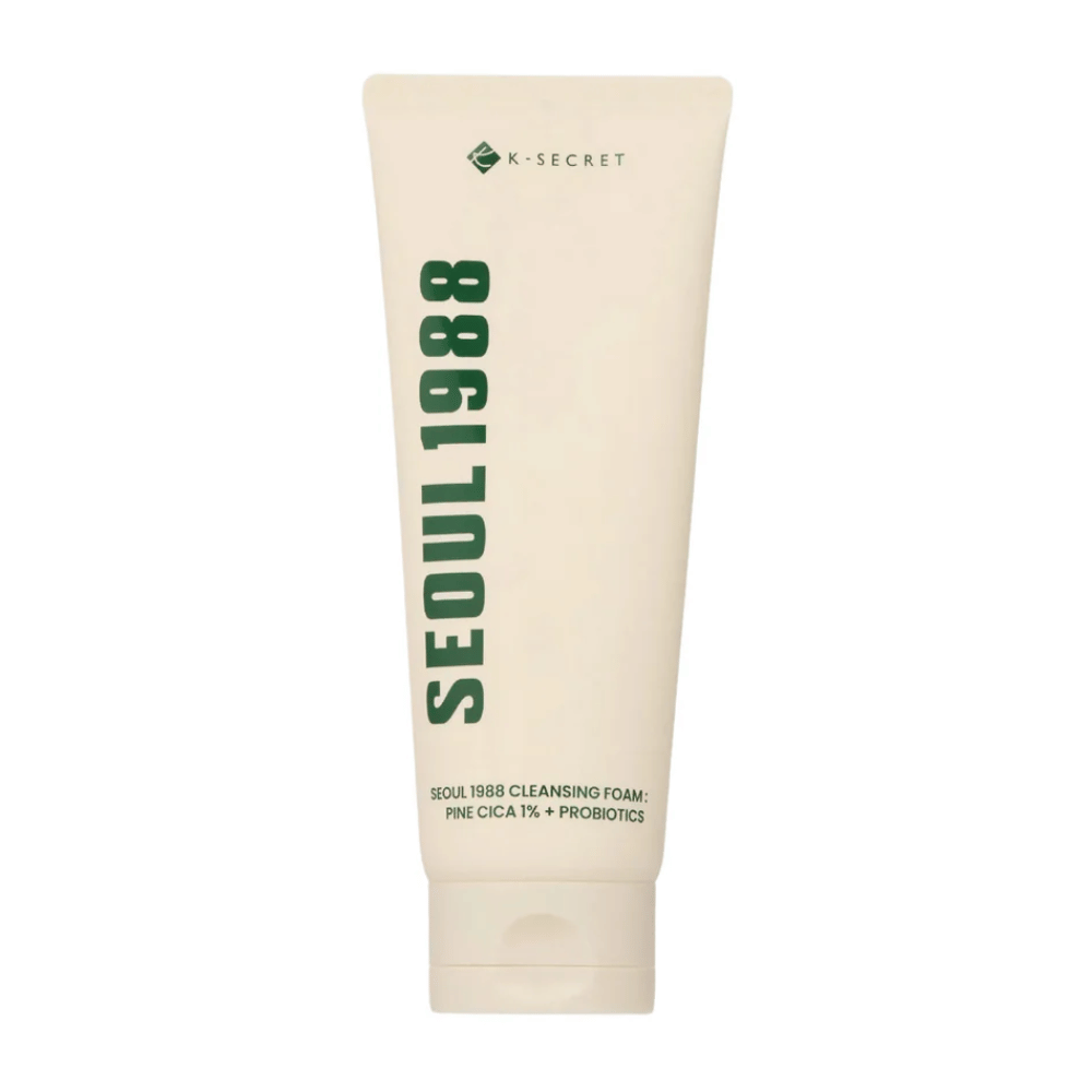 [K-SECRET] SEOUL 1988 Cleansing Foam : Pine Cica 1% + Probiotics