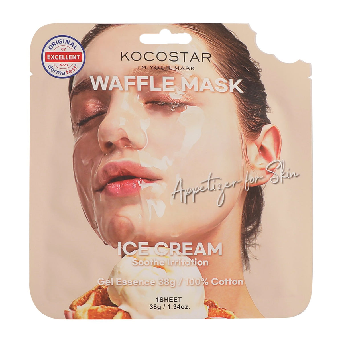 [Kocostar] Waffle Mask Ice Cream