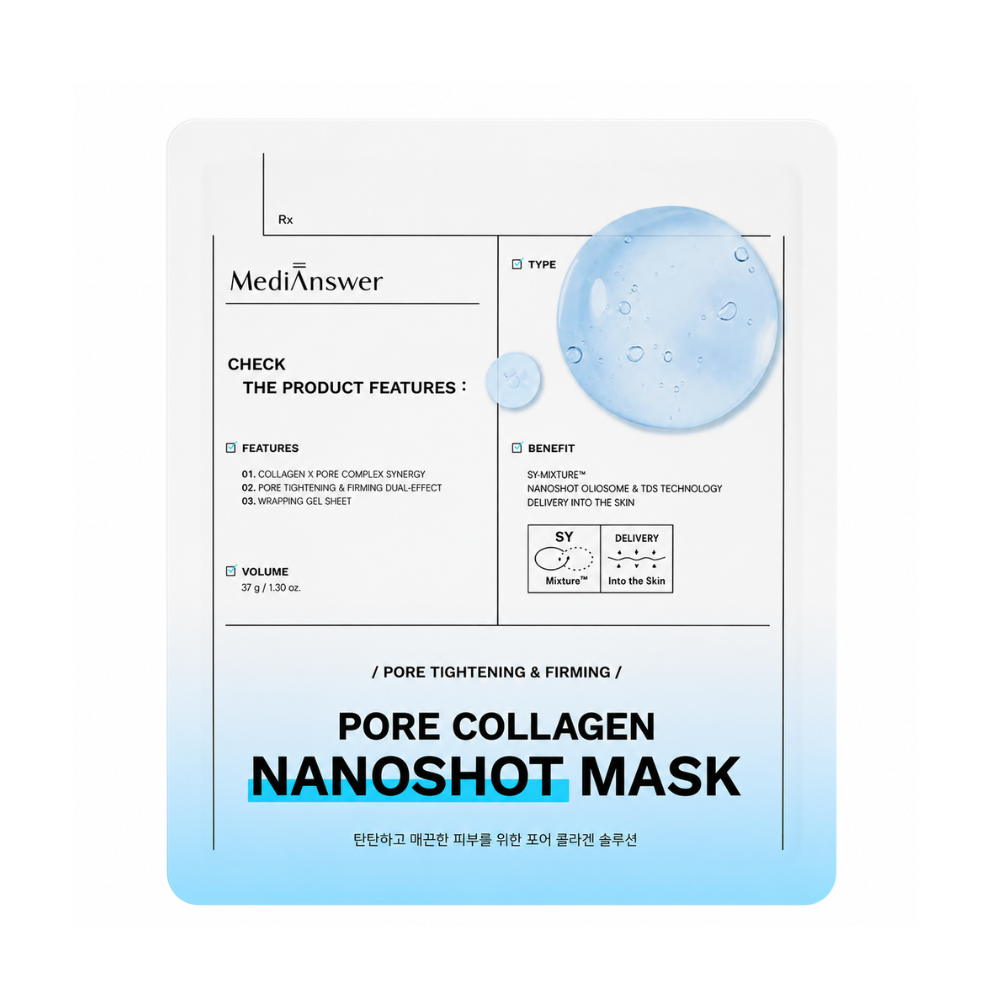 [MediAnswer] Pore Collagen Nanoshot Mask