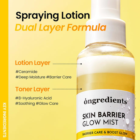 [Ongredients] Skin Barrier Glow Mist