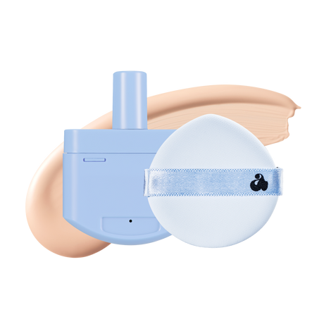 [Unleashia] RE-FEEL Babe Skin Baby Blue Cushion