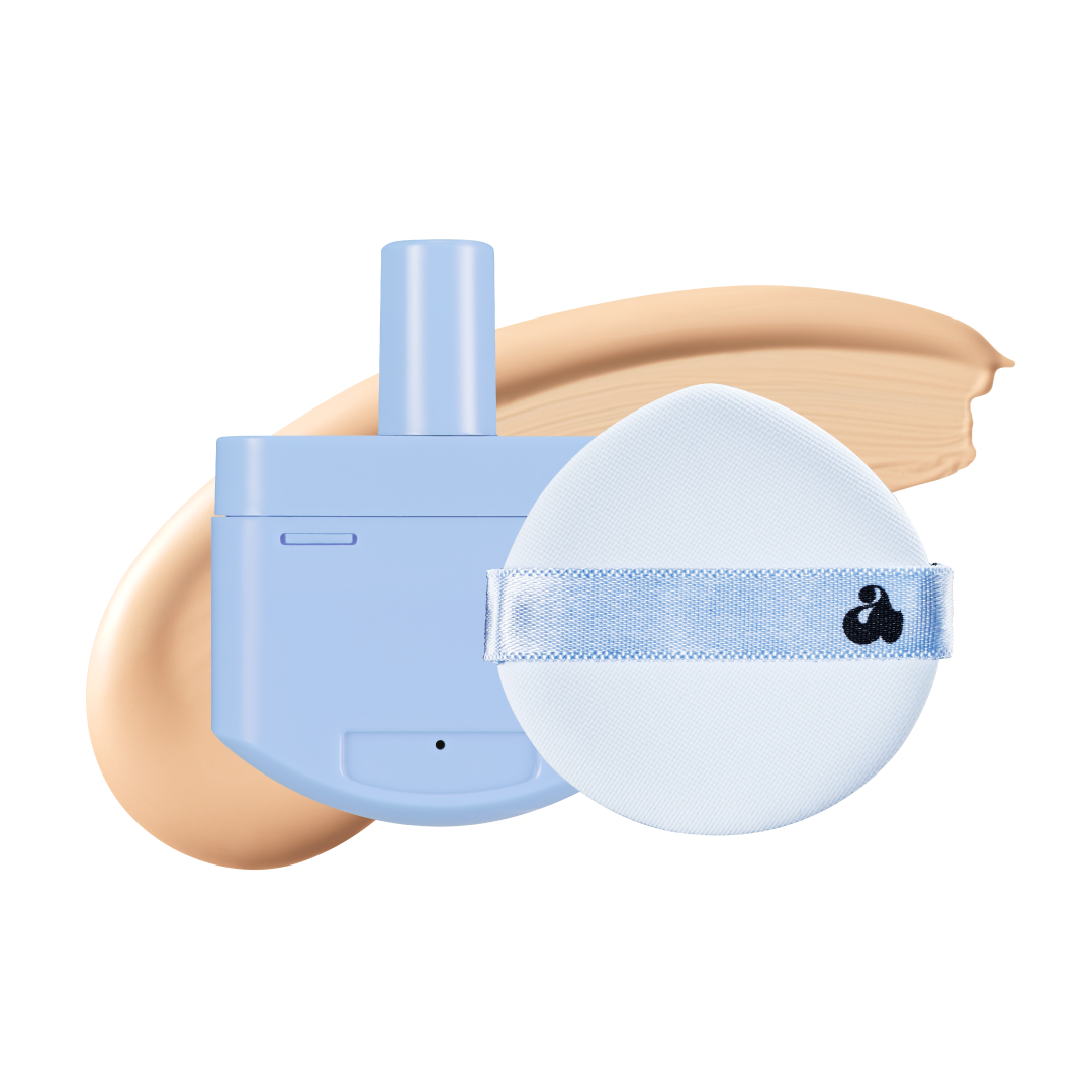 [Unleashia] RE-FEEL Babe Skin Baby Blue Cushion