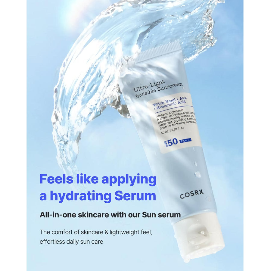 [COSRX] Ultra-Light Invisible Sunscreen