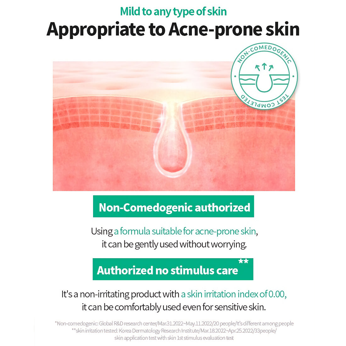[Dr.Different] Cica Metal Quick Soothing Cream info komedogeenitön