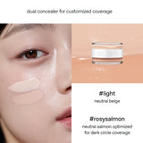 [glow] not dry concealer dual-ended