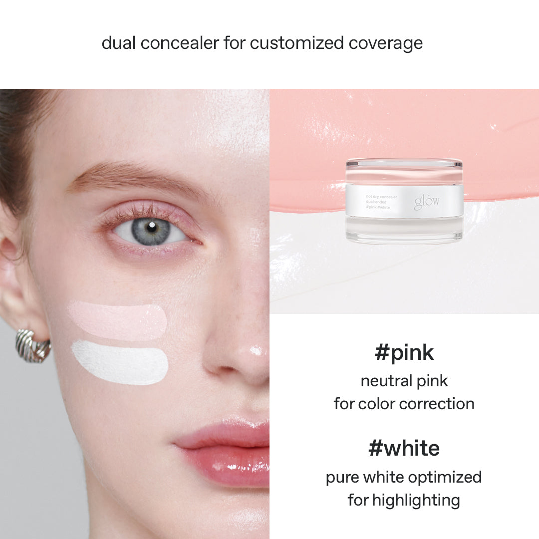 [glow] not dry concealer dual-ended