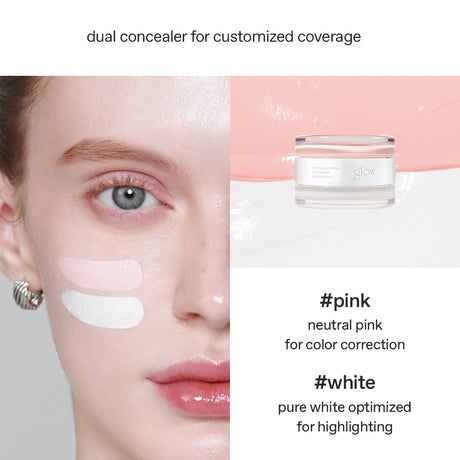 [glow] not dry concealer dual-ended
