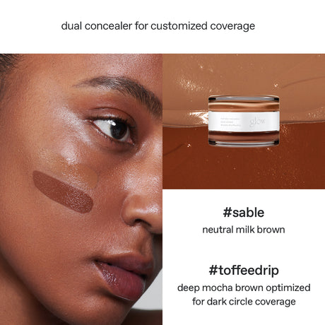 [glow] not dry concealer dual-ended