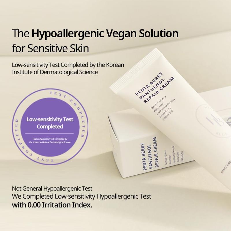 [HEVEBLUE] Penta Berry Panthenol Repair Cream