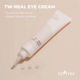 Isntree TW-Real Eye Cream info ja koostumus