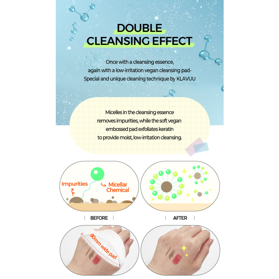 [KLAVUU] Real Vegan Quick Cleansing Pad