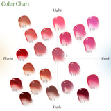 Laka Fruity Glam Tint sävykartta