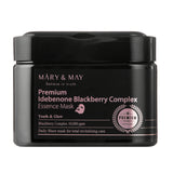 [Mary&May] Premium Idebenone Blackberry Complex Essence Mask (20ea)