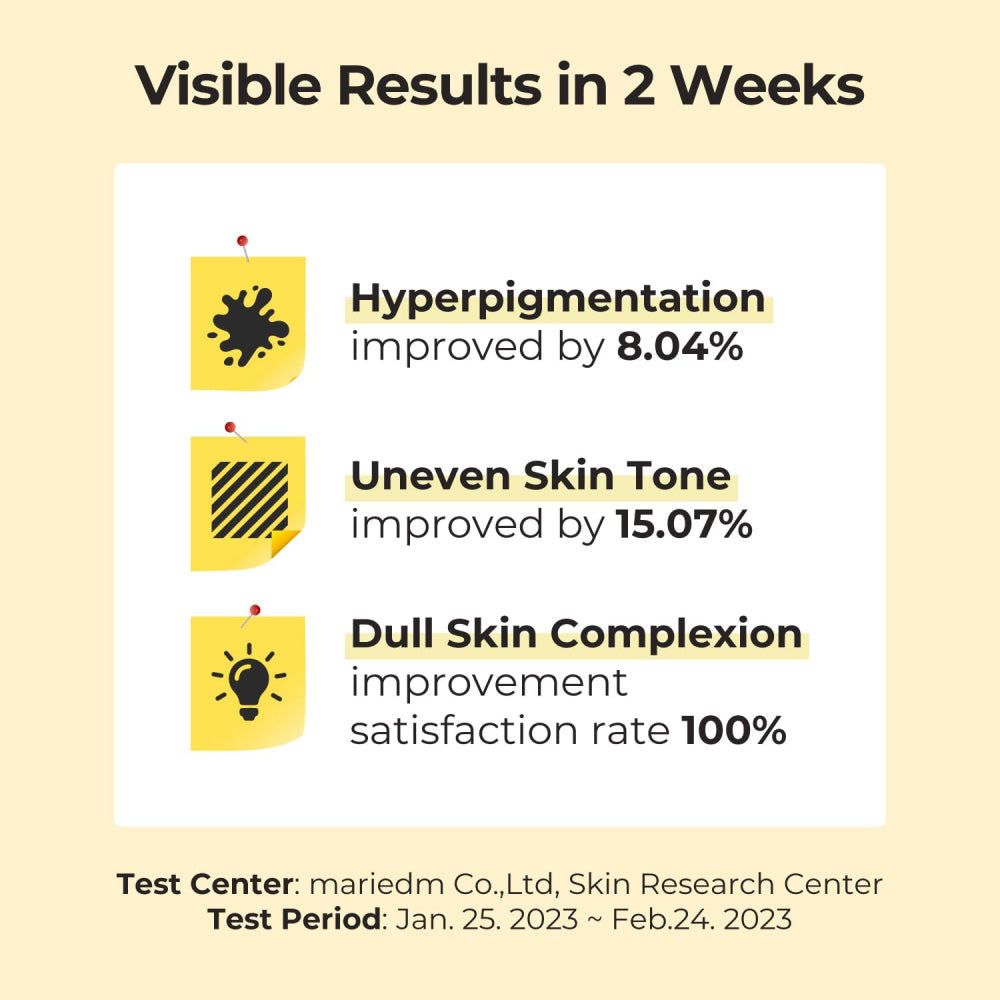 [Numbuzin] No.5+ Vitamin-Niacinamide Concentrated Pad tulokset info