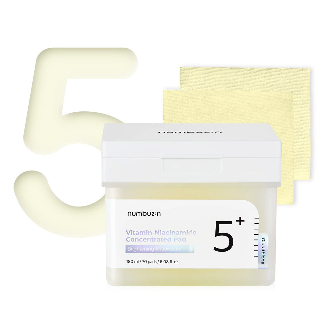 [Numbuzin] No.5+ Vitamin-Niacinamide Concentrated Pad