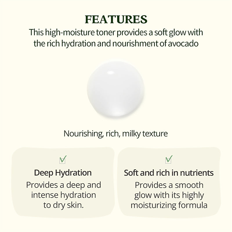 [Skinfood] Avocado Rich Toner (EXP. 5.12.2026)