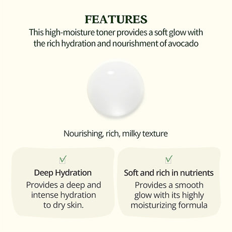 [Skinfood] Avocado Rich Toner (EXP. 5.12.2026)