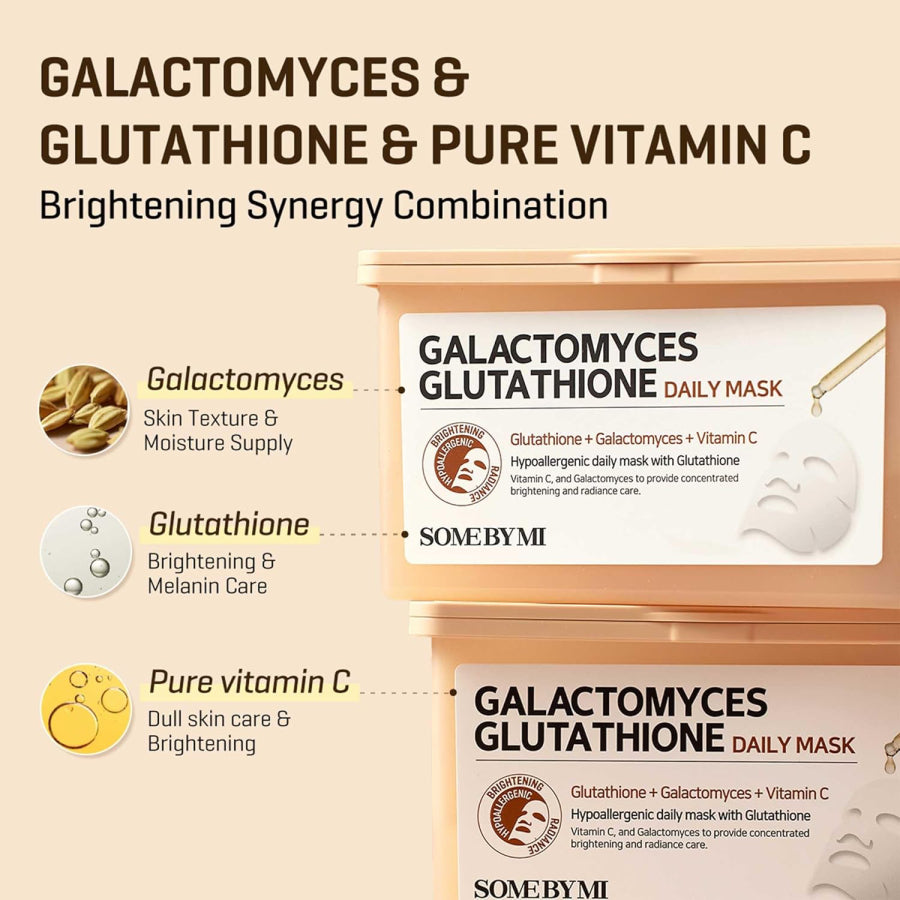 [Some By Mi] Galactomyces Glutathione Daily Mask
