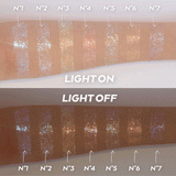Unleashia Get Loose Glitter Gel sävyt kädellä gif