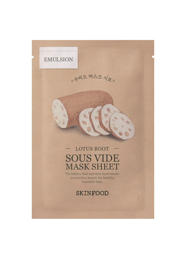 [Skinfood] Sous Vide Mask Lotus Root (EXP. 14.10.2026)