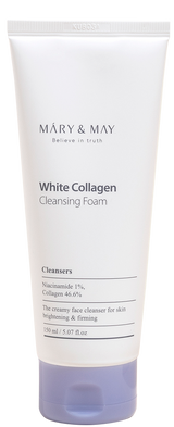 [Mary&May] White Collagen Cleansing Foam